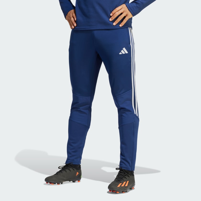 Blue adidas bottoms outlet