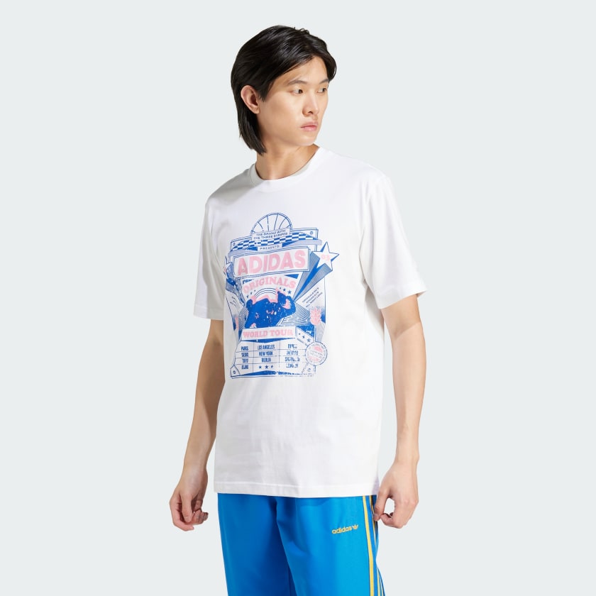 Adidas originals los angeles t shirt outlet