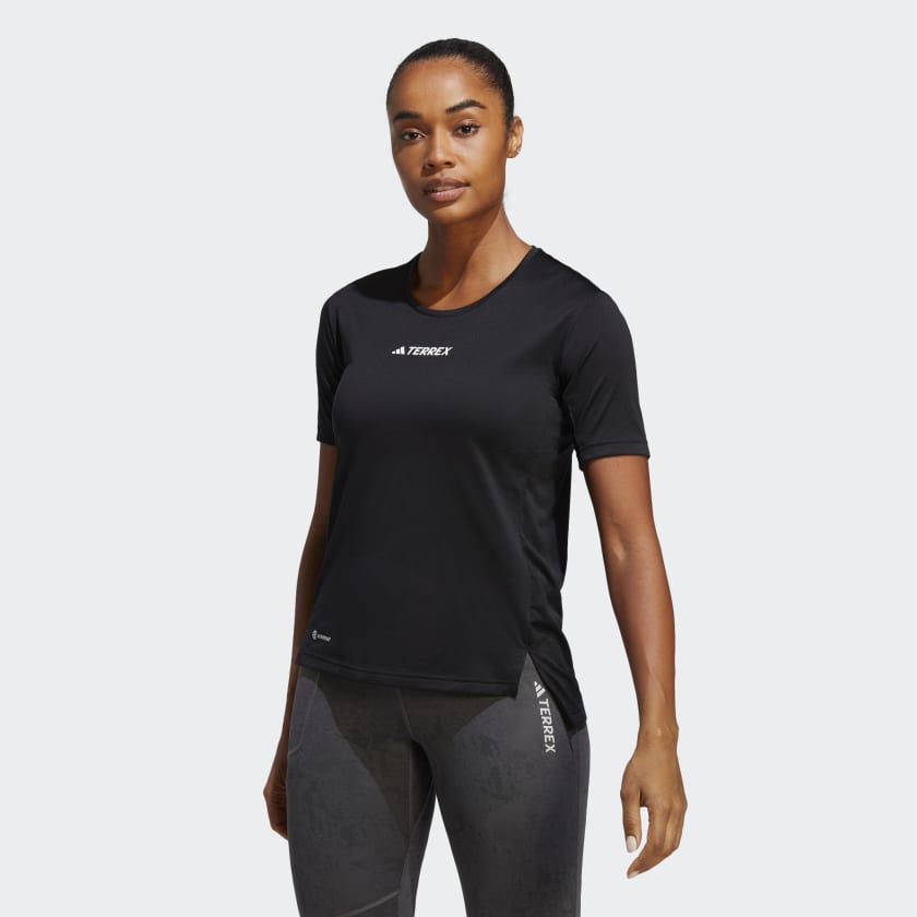 adidas TERREX Multi Tee - Black | Women\'s Hiking | adidas US