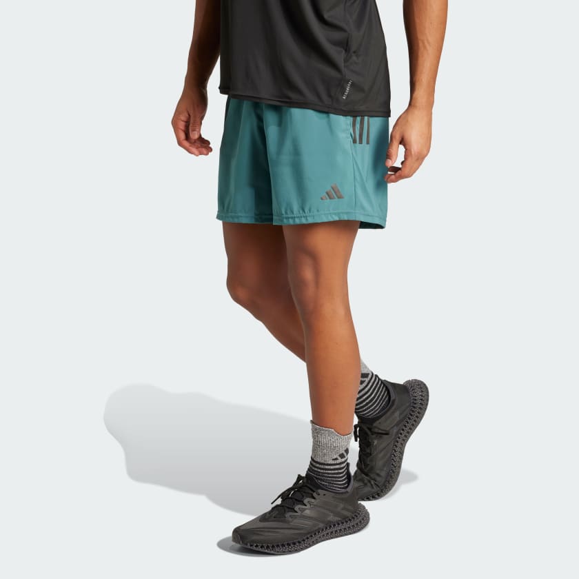 【Adidas コリア】 Own the Run Shorts adidas Own The Run Shorts - Black | Free Shipping with