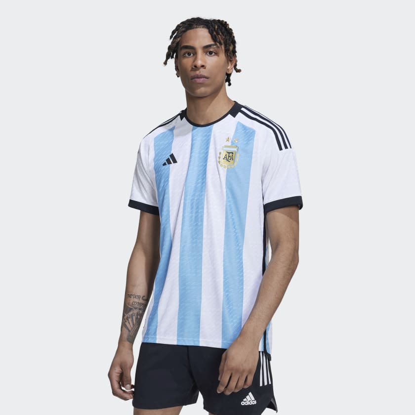 Nube jugar Ordenador portátil adidas Camiseta Titular Oficial Argentina 22 - Blanco | adidas Argentina