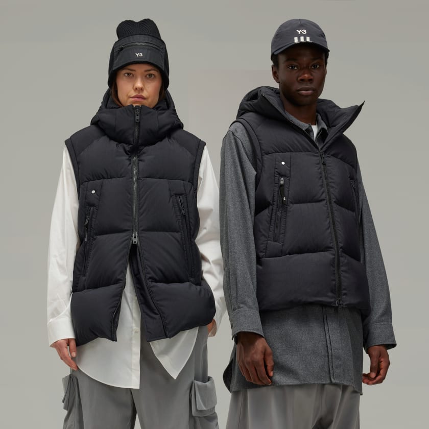 adidas Y-3 Puffer Vest - Black | adidas Türkiye