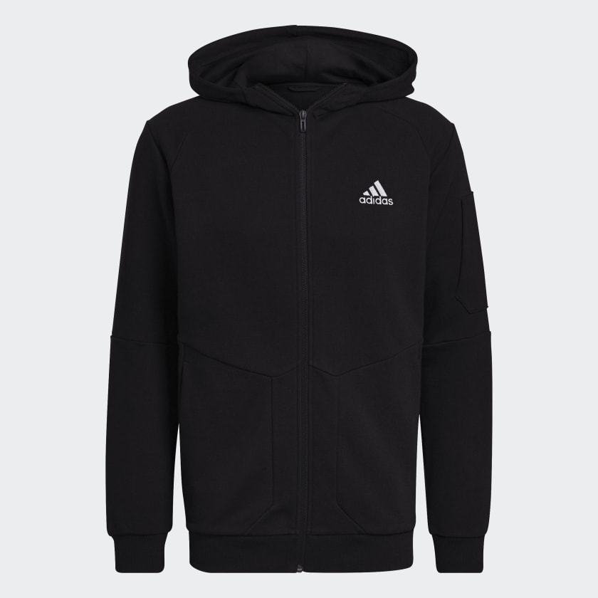 adidas Buzo con Capucha Essentials4Gameday con Cierre Frontal