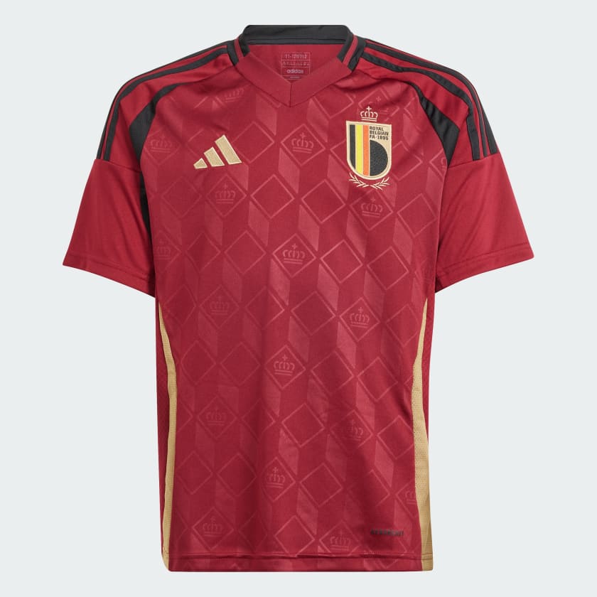 Maglia Home 24 Junior Belgium Rosso adidas adidas Italia