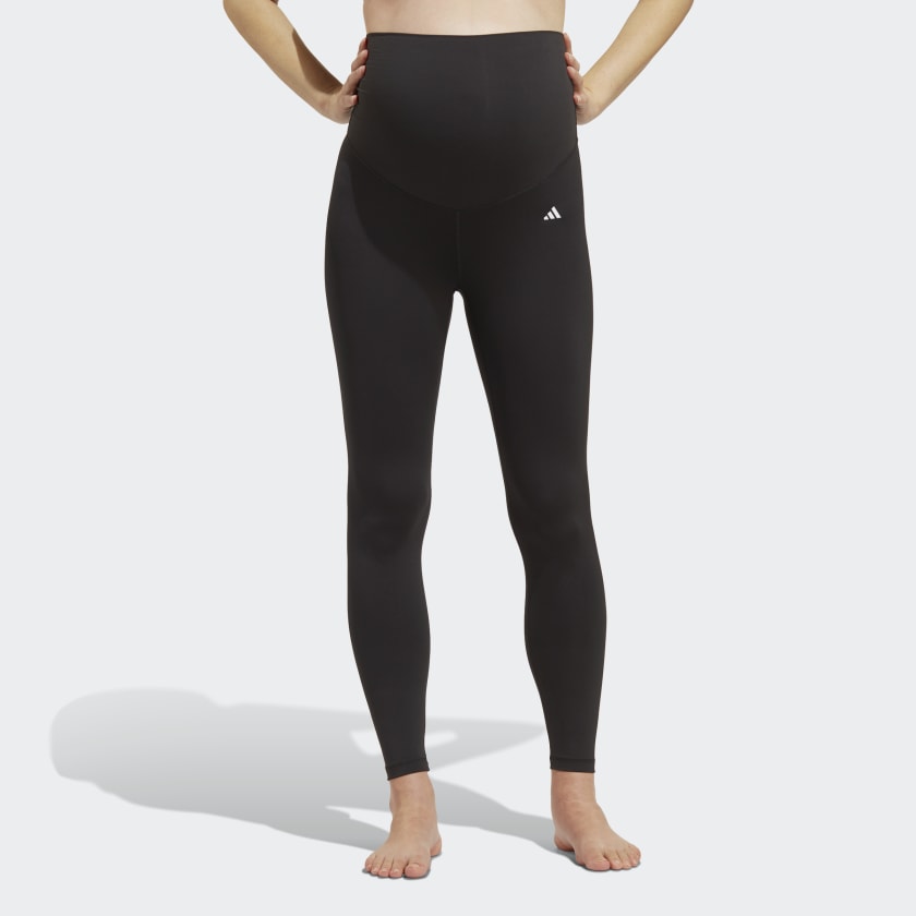 adidas Yoga 7/8 Leggings (Maternity) - Black | Women's Yoga | adidas US