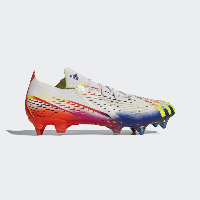Chuteira Predator Edge.1 Low Terreno Blando Branco adidas adidas Brasil
