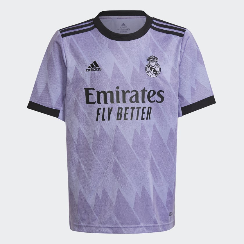 Camiseta segunda Real Madrid 22/23 - Violeta adidas | España