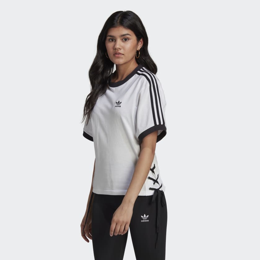 Always Laced T-shirt - Hvid | adidas Denmark
