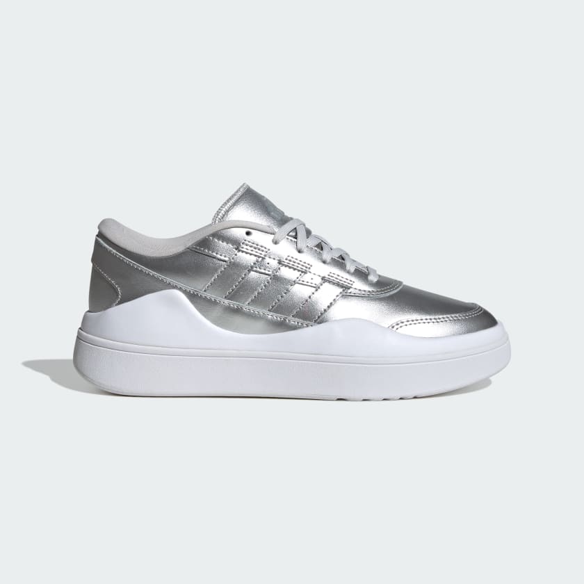 Tenis adidas mujer plata online
