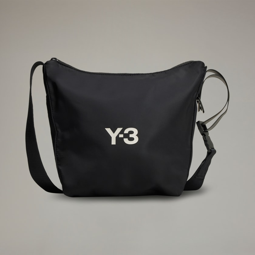 お買い得モデル adidas Y-3 Nylon Crossbody Bag - Black | Free Shipping with 巾着