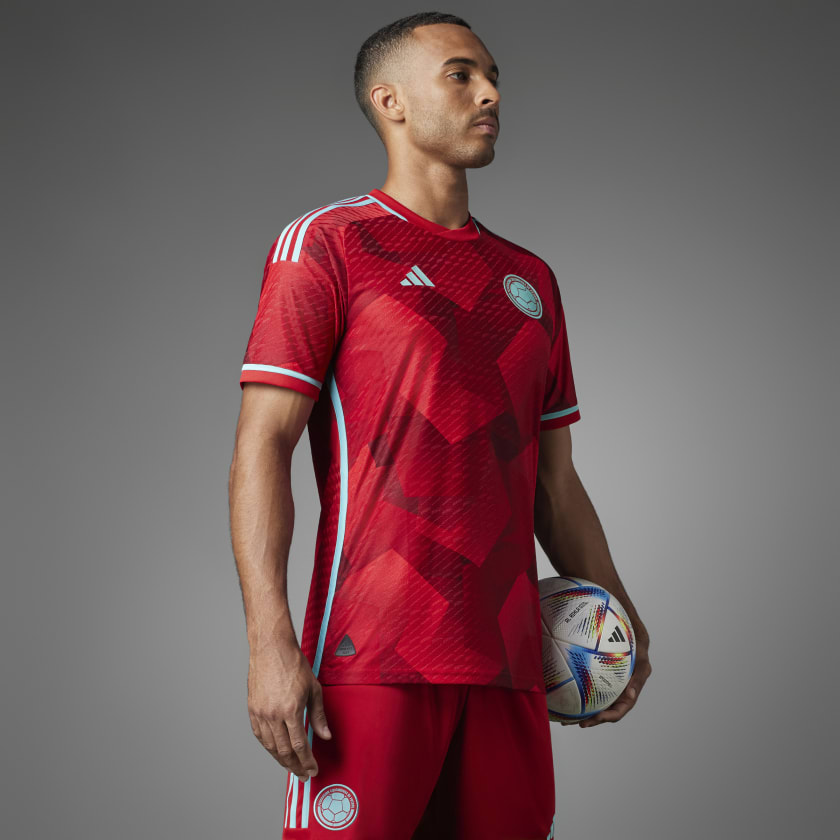 adidas Colombia 22 Away Jersey - Red | Men's Soccer adidas US