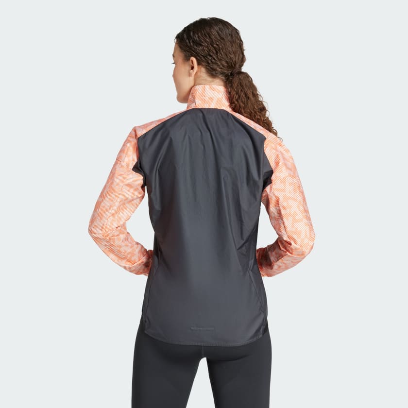 adidas Terrex Trail Running Wind Jacket Pink adidas Thailand