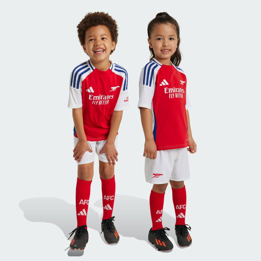 Kids arsenal football kit top