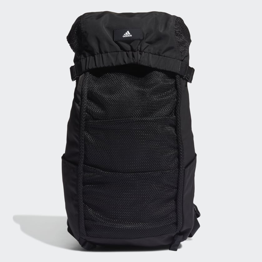 Adidas Women's Yola Backpack Black Emboss/Black/White Yoga Bag, Fast  Shipping