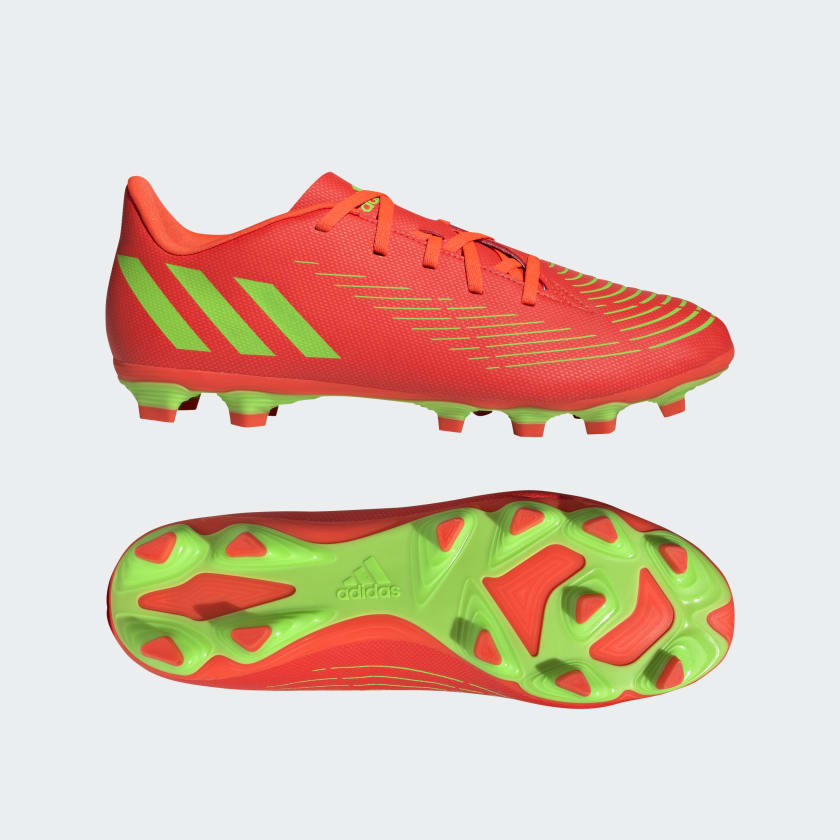 Tenis adidas naranjas de futbol shop