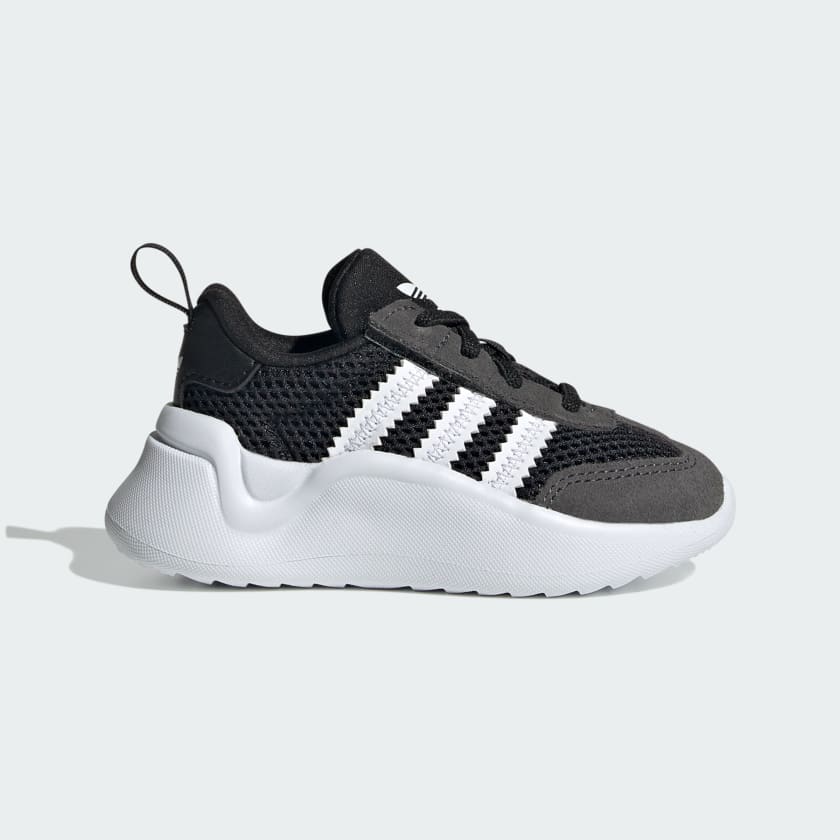 adidas Adifom 70s Comfort Closure Elastic Laces Shoes Kids Black Free Shipping with adiClub adidas US