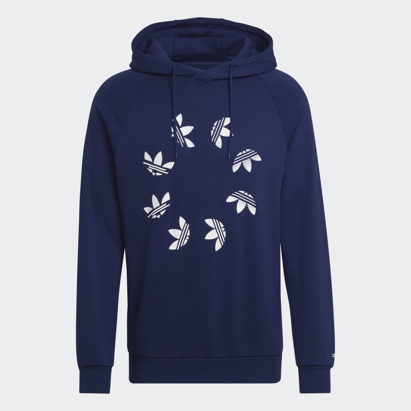 Adidas hoodie upside down logo store