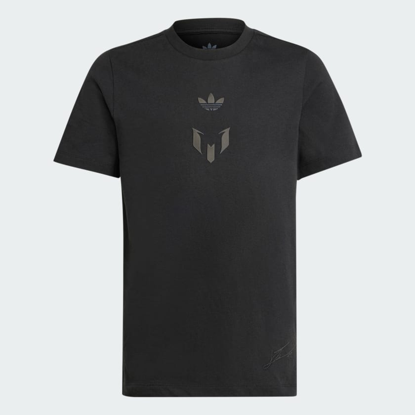 adidas Messi Tee Kids Black Free Shipping with adiClub adidas US