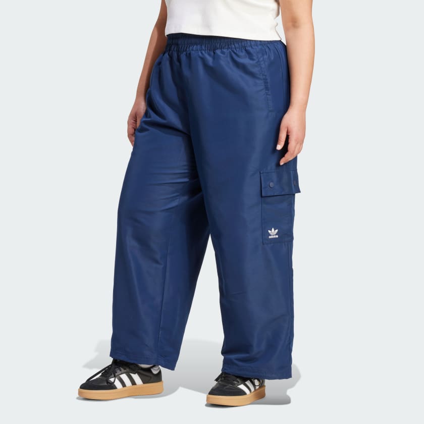 ★adidas★日本完売 Essentials Woven Cargo Pants カーゴパンツ adidas ESS WOVEN CARGO - Blue | Free Shipping with adiClub