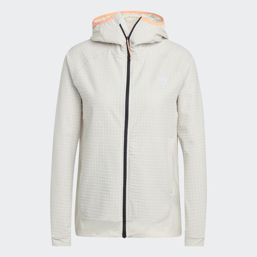 adidas Women's Running X-City Running Soft Shell Running Jacket - Beige |  Free Shipping with adiClub | adidas US