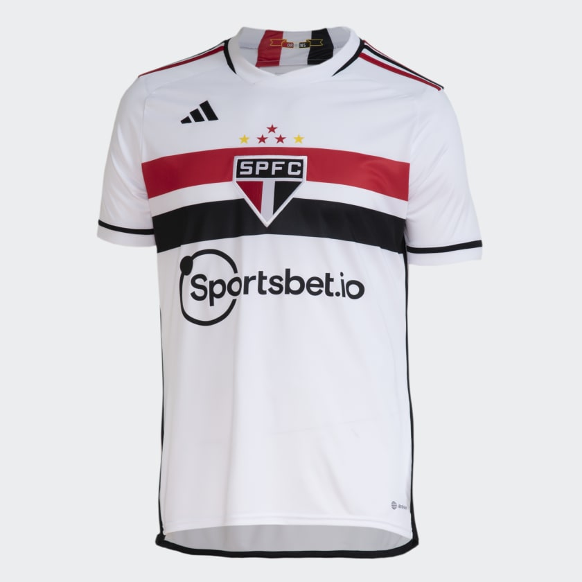 Camisa 1 São Paulo FC 23/24 - Branco adidas | adidas Brasil