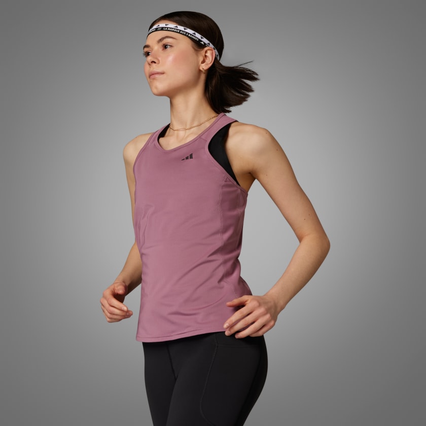 Adidas own the run tank top store