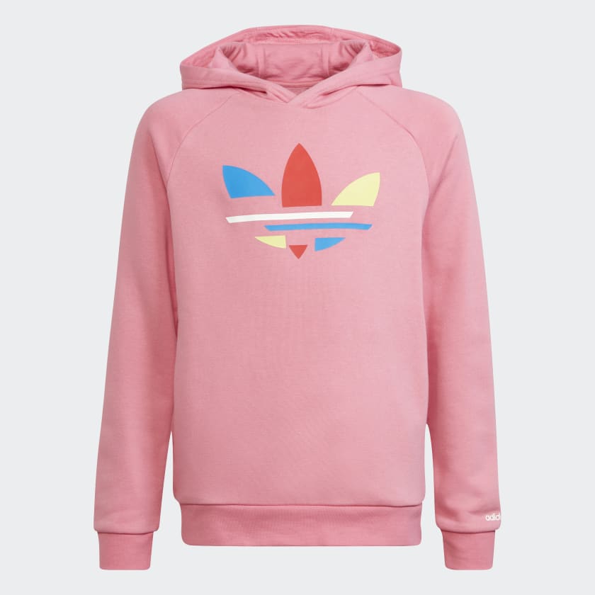 Adidas rosa sudadera outlet