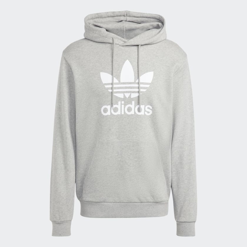 adidas TREFOIL HOODIE Grey adidas Australia