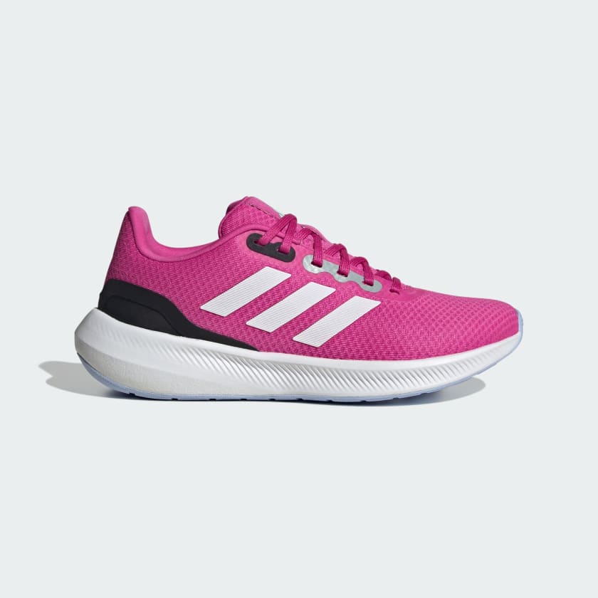 adidas Women's Running RunFalcon Wide 3 Running Shoes - Pink | Free ...