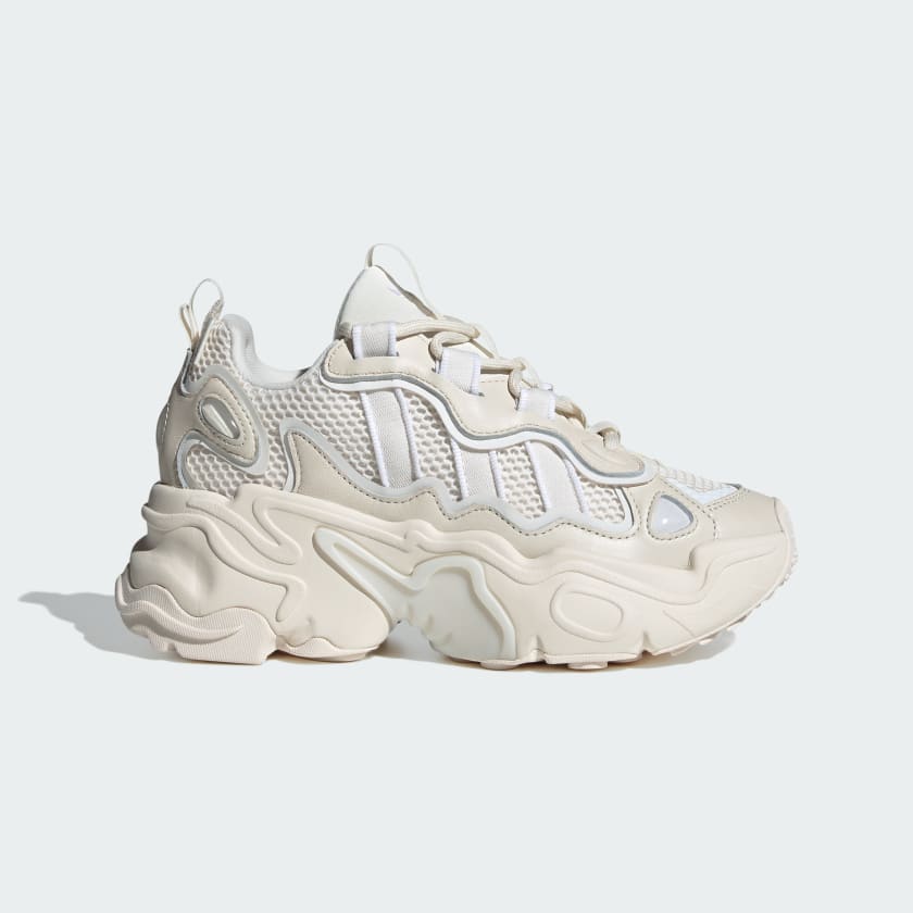 Adidas ozweego all white sales