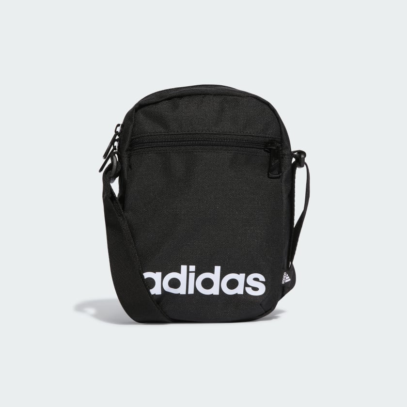 Adidas essential crossbody bag black hot sale