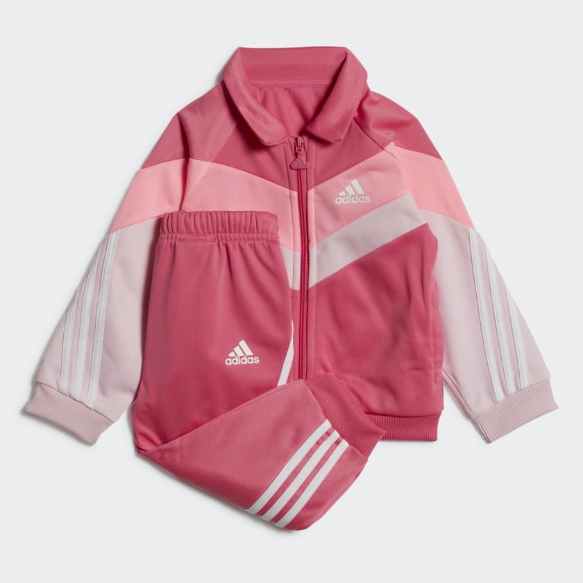 adidas Future Icons Shiny Track Suit - Pink | adidas Deutschland