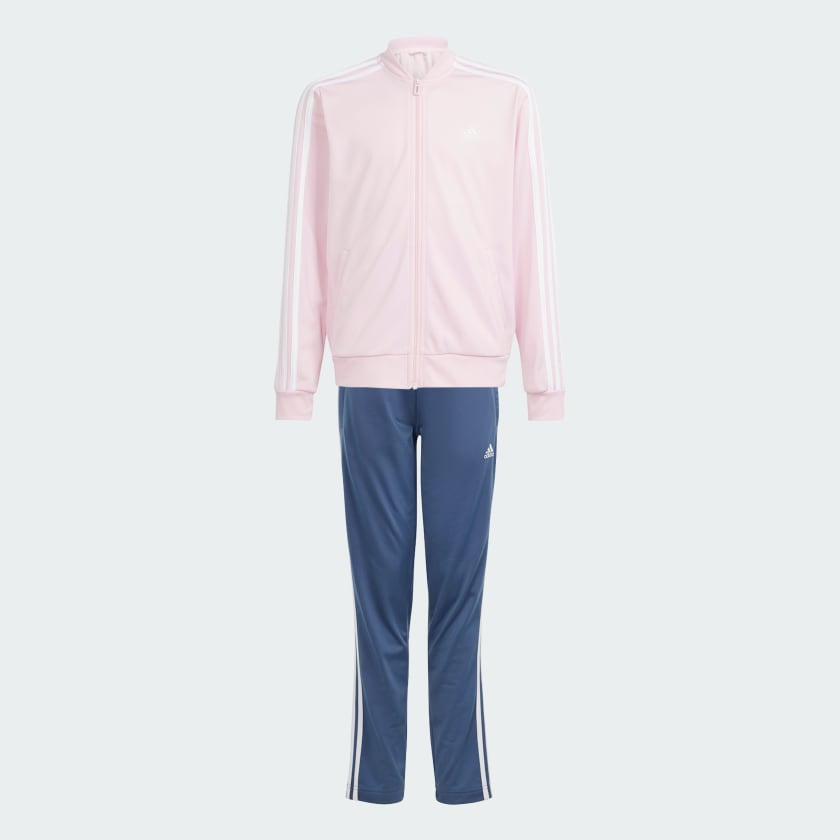 adidas Essentials 3 Stripes Track Suit Pink adidas Deutschland