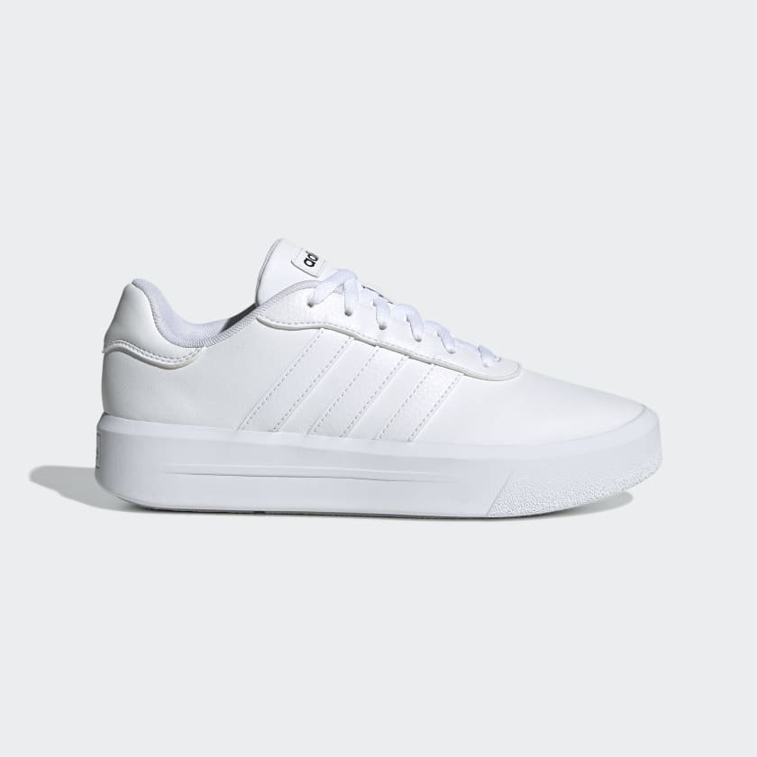 adidas Court Platform Shoes - White | adidas UK