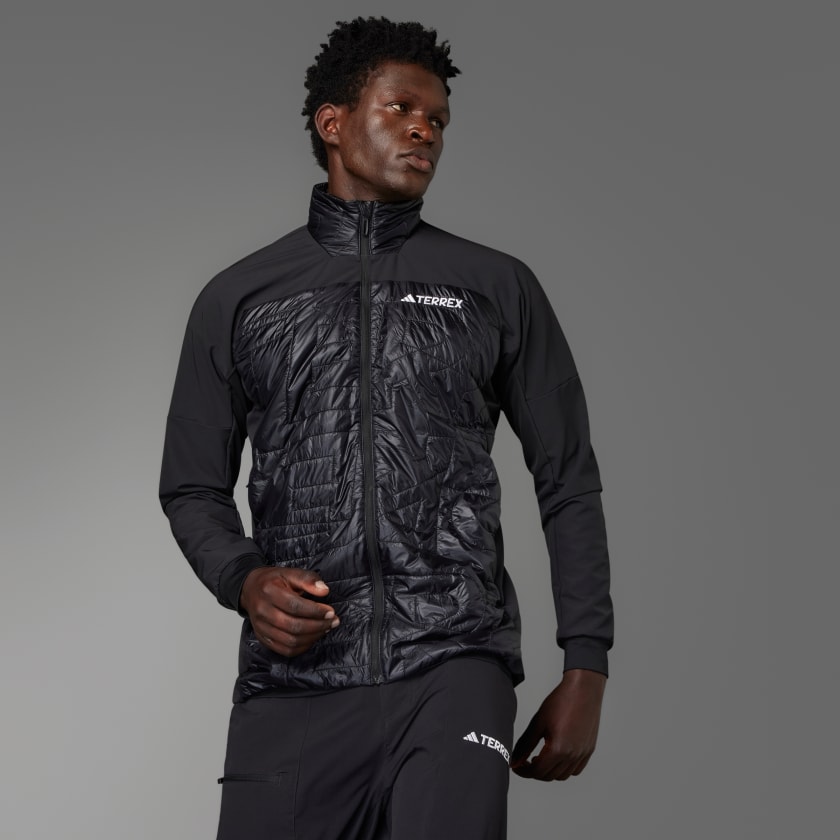 adidas Terrex Xperior Black PrimaLoft Varilite Hybrid Jacket | adidas US Hiking | Men\'s 
