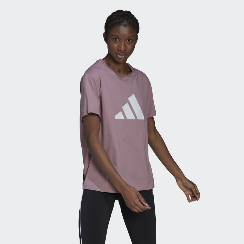 adidas Sportswear Future Icons T-Shirt - Purple | adidas UK