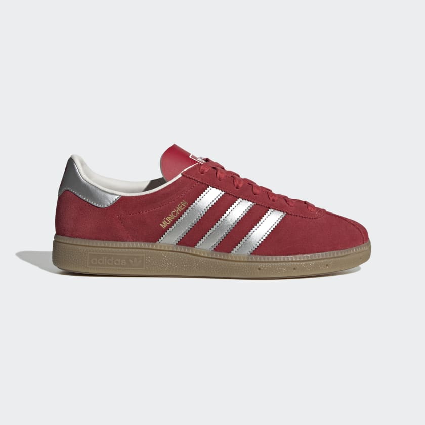 Mysterie Beven Nauwkeurig adidas Munchen Shoes - Red | Men's Lifestyle | adidas US