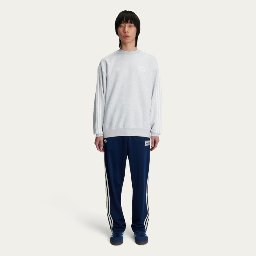adidas Originals x Oasis★TOUR OVERSIZED CREW adidas x Oasis Tour Oversized Crew Night Indigo Men's - SS25