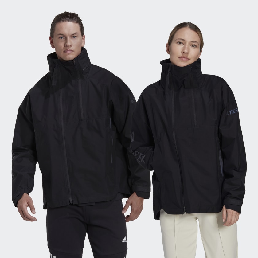 adidas TERREX CT MYSHELTER GORE-TEX Jacket (Gender Neutral) Black | Hiking | adidas