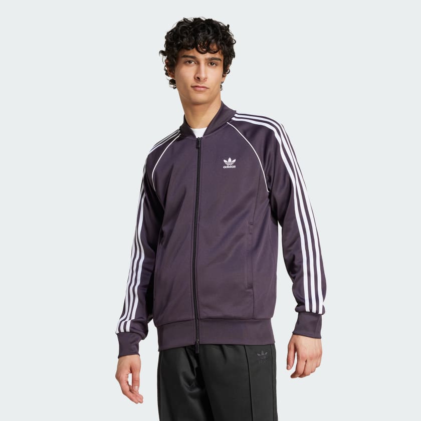 adidas Adicolor Classics SST Track Jacket - Purple | Free