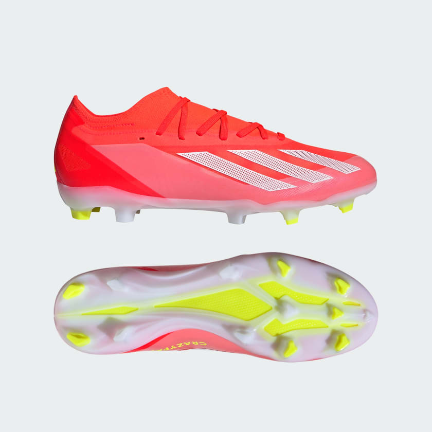 adidas X Crazyfast Pro Firm Ground Cleats - Orange | Unisex Soccer 