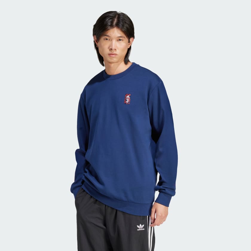 Sudadera cuello redondo Juventus Cultural Story Azul adidas