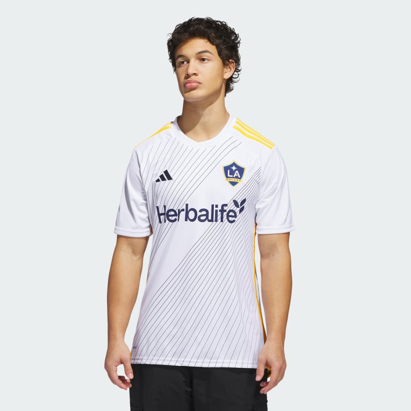 adidas LA Galaxy 24/25 Home Jersey - White | Free Shipping with adiClub |  adidas US