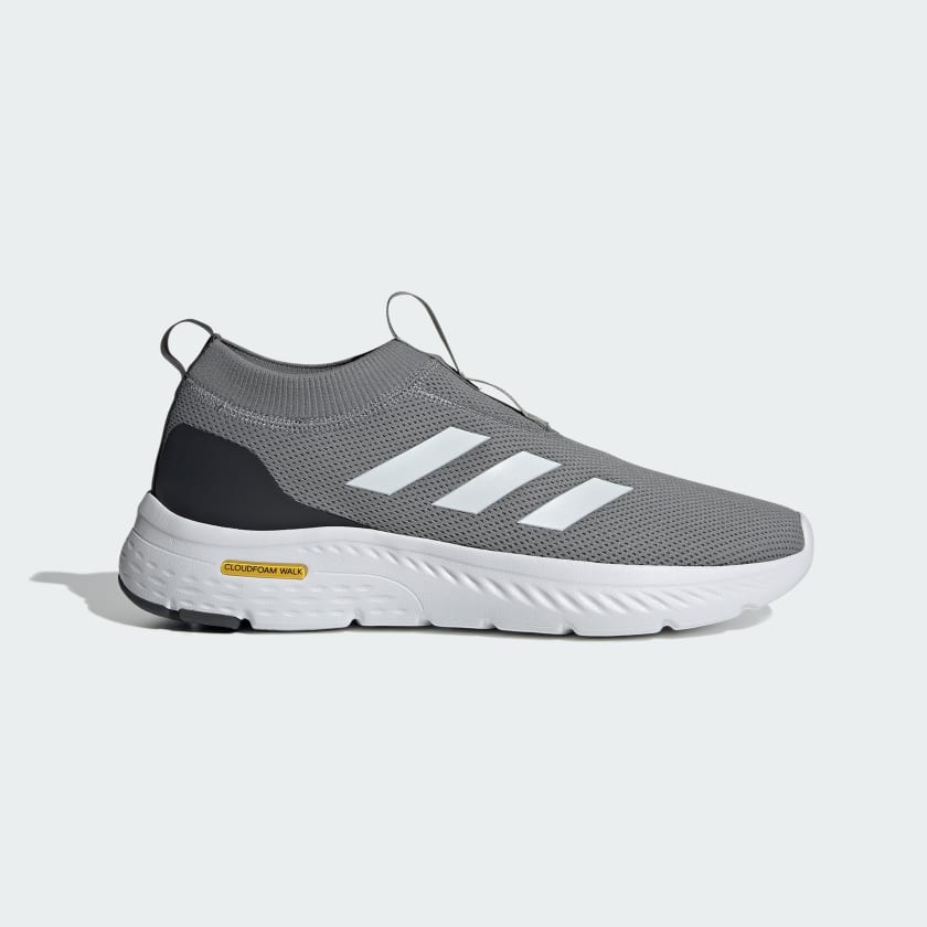 Adidas cloudfoam shoes grey clearance