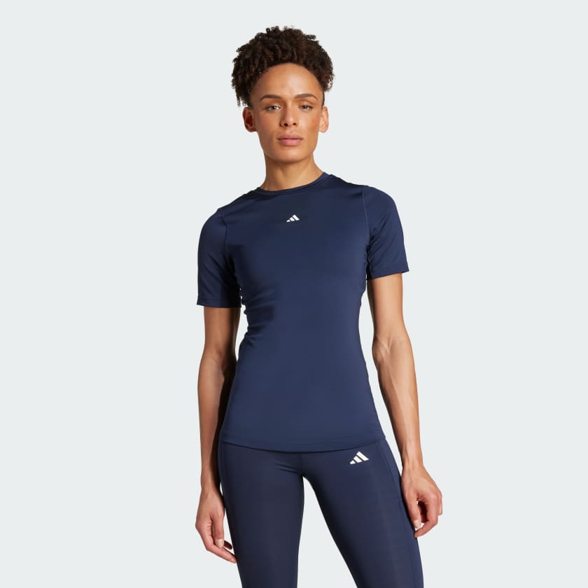 adidas TECHFIT Training T Shirt Blau adidas Deutschland