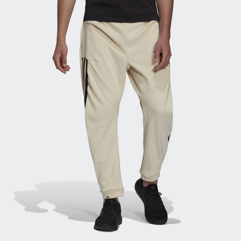 Future Icons Premium O-Shaped Pants - Beige | Men's Training | adidas US