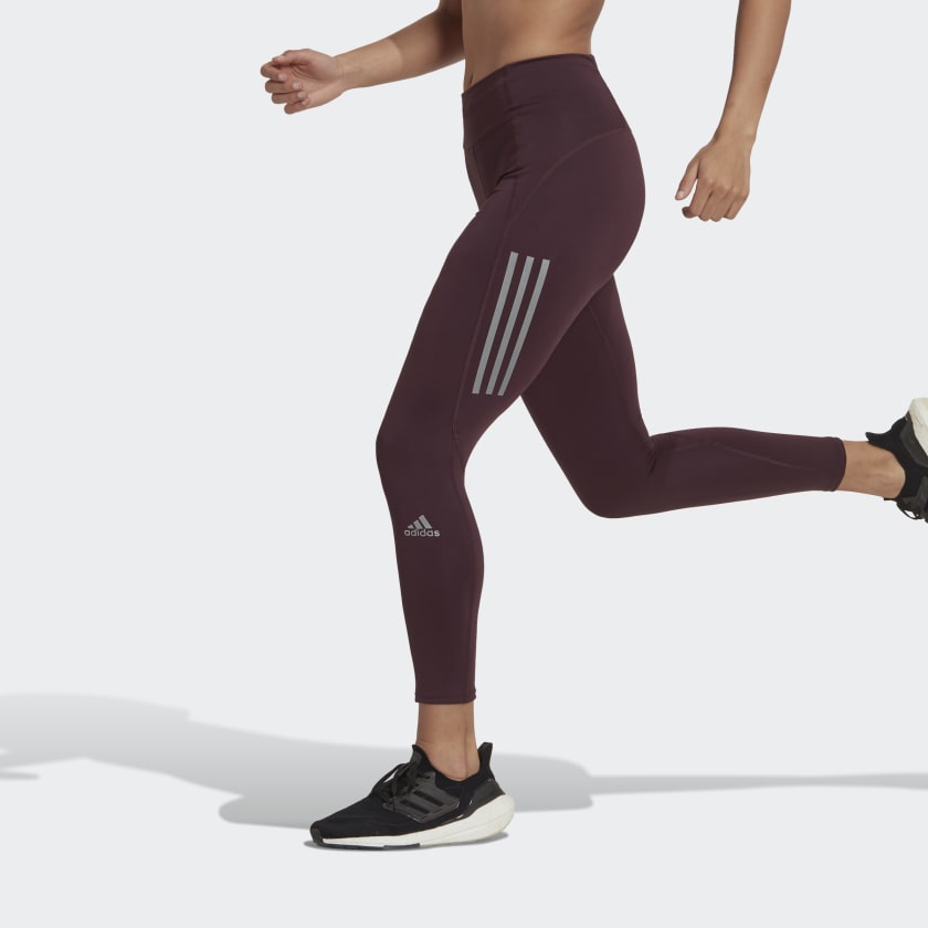 adidas Own the Run 7/8 Running Leggings - Red | adidas Canada