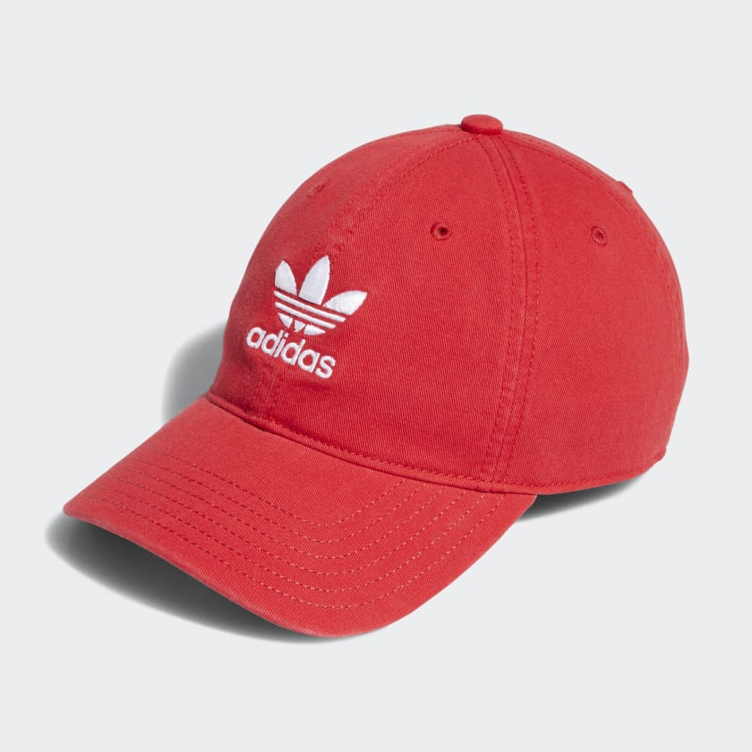 adidas Relaxed Strap Back Hat Red Free Shipping with adiClub adidas Canada