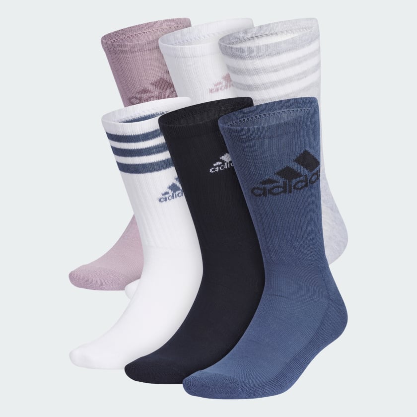 Purple adidas socks clearance