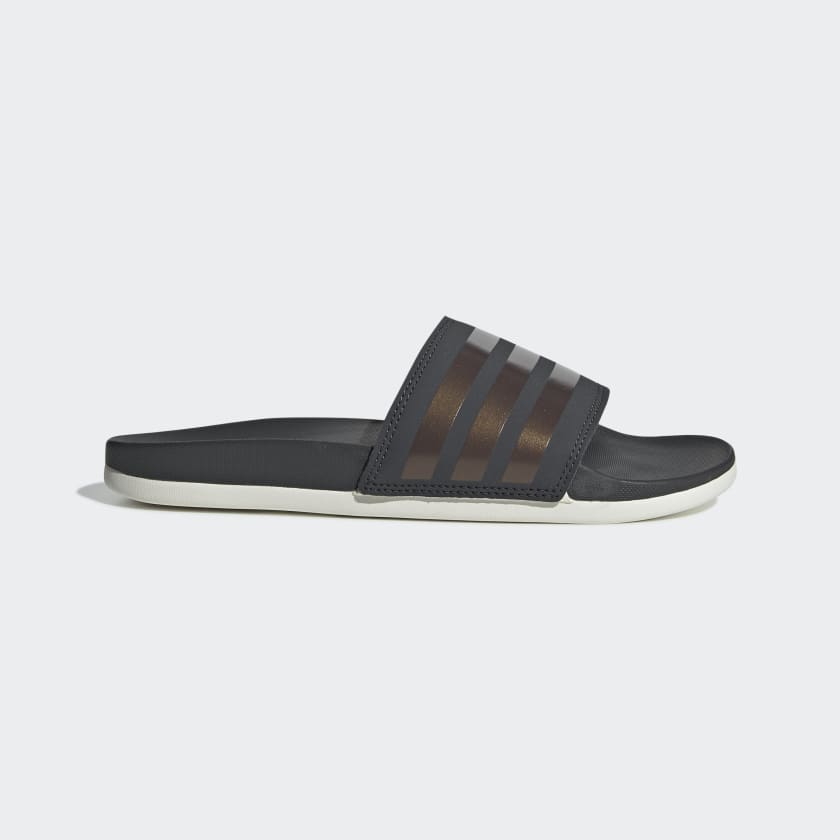 adidas Adilette Comfort Slides Grey adidas Malaysia